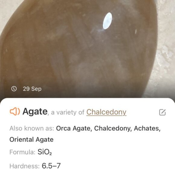 Natural Agate Pendant, Large Genuine Gemstone Water Drop Pendant - Picture 10 of 11